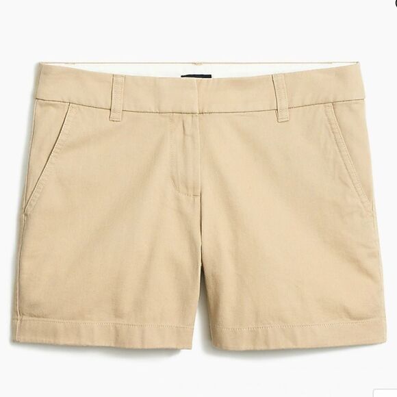 J.Crew Factory 5" Class Chino Shorts - Picture 1 of 7